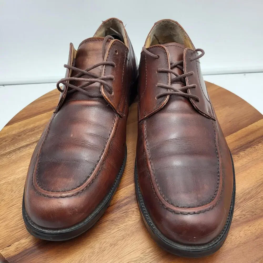 G H Bass Oxford‎ Shoes Mens Size 13 M Brown Leather Dress Shoes